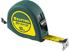 KRAFTOOL Grand, 10 м х 25 мм, рулетка (34022-10-25)