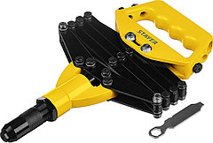 STAYER PRO-FIX, 3.2 - 6.4 мм, рычажно-складной заклепочник, Professional (3115)