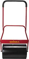 GRINDA 40 л, размеры 320 х 580 мм, стальной барабан, нескользящая рукоятка, каток для газона (422117)